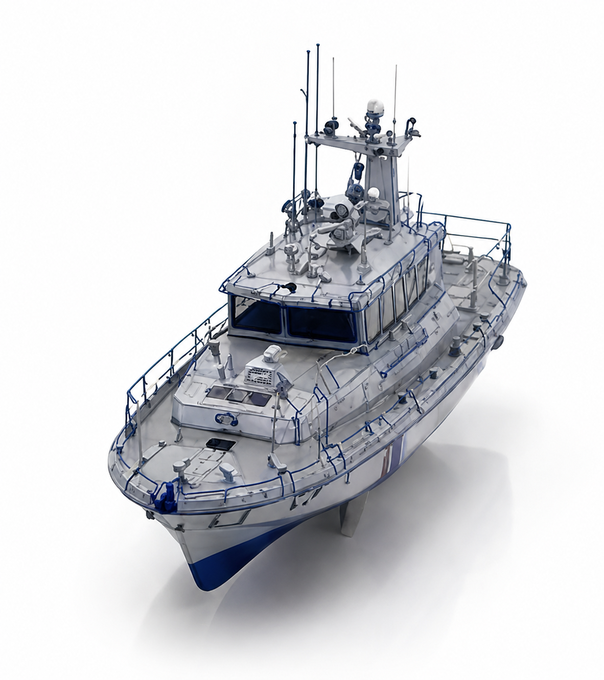 Digital 3D ship model