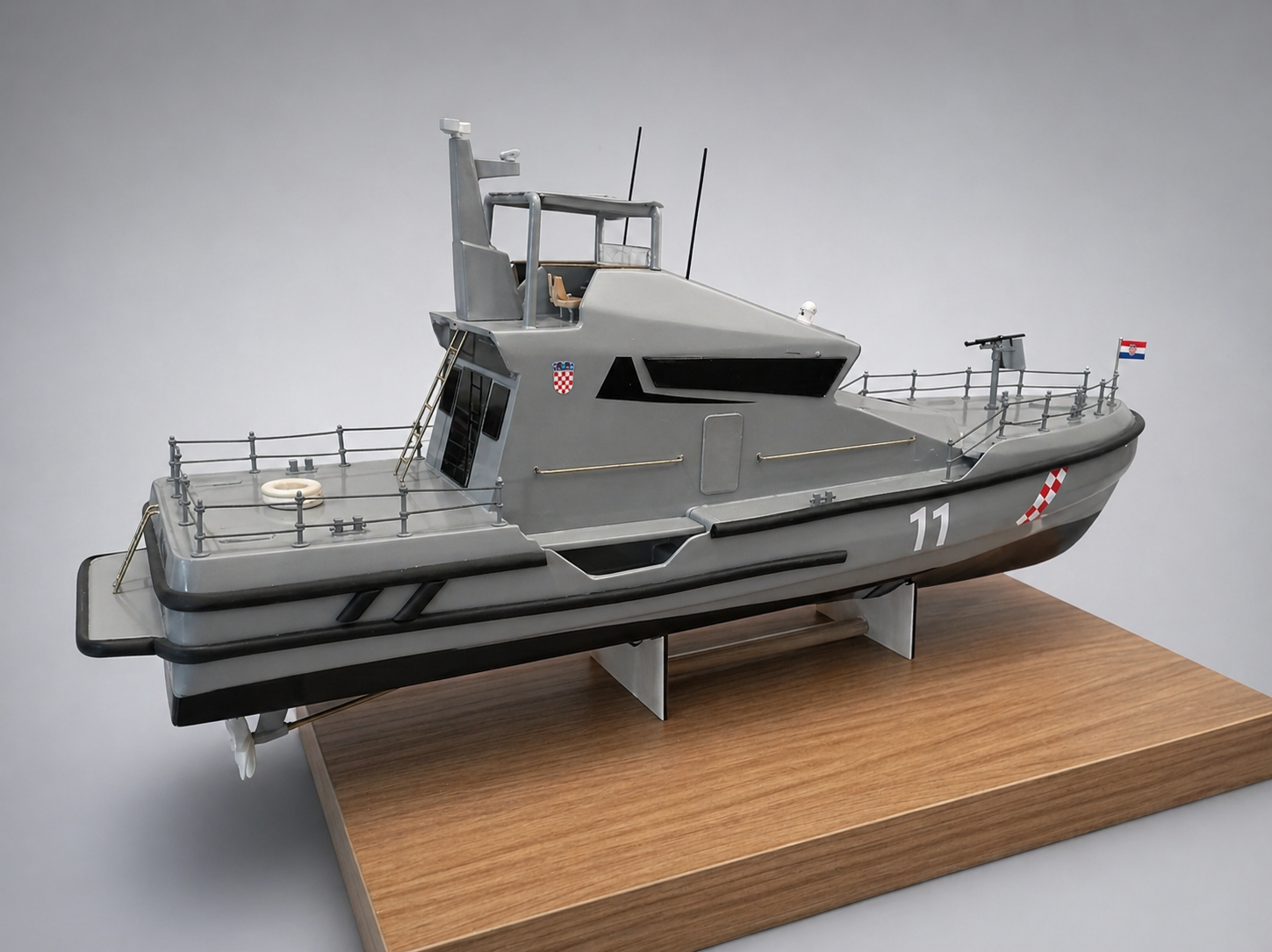 Ship model deck detail